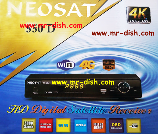 neosat 550 hd latest software free download
